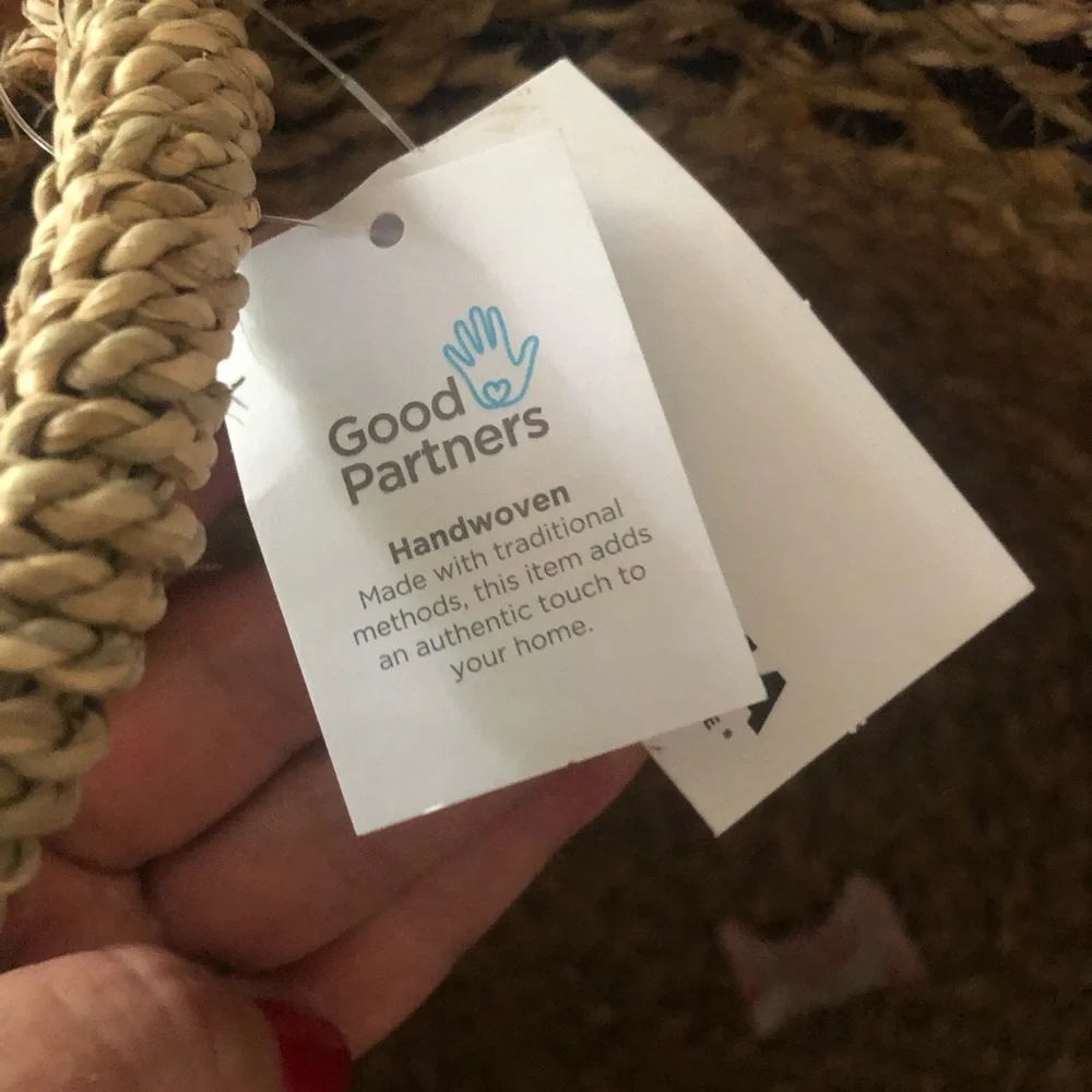 Natural Seagrass Basket